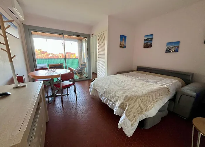 Studio Avec Terrasse, Parking A 170M De La Plage - Fr-1-309-463